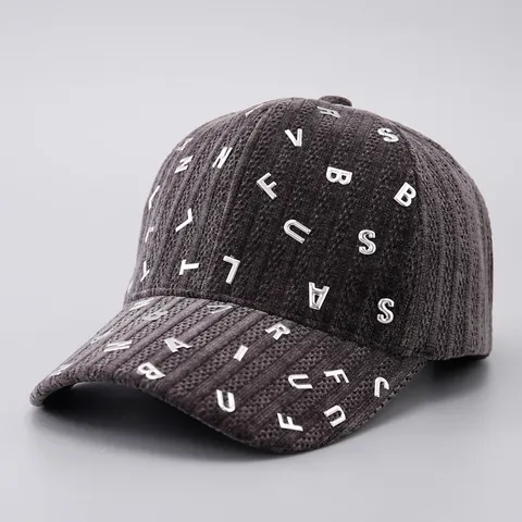 Women Winter Warm Mink Velvet Baseball Cap With Rhinestone Letters Metallic Studded Rivets Adjustable Outdoor Fashion Hat