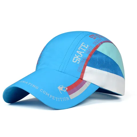 Unisex Sneldrogende Mesh Honkbalpet Ademend Sport Outdoor Zonnehoed Verstelbaar Lichtgewicht Hardlopen Skaten Trucker Pet