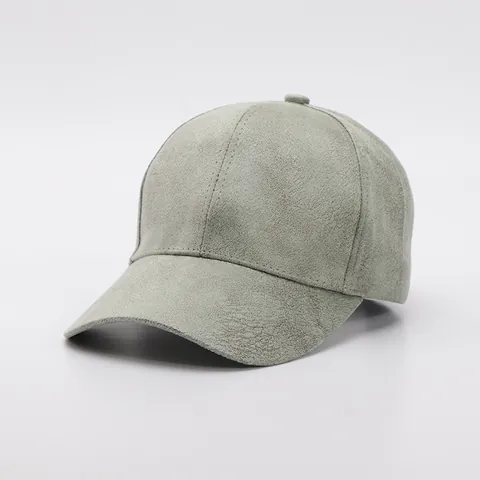 Women's Simple Solid Color Faux Suede Baseball Cap Plain Wide Brim Adjustable Duckbill Cap Autumn Winter Fashion Hat