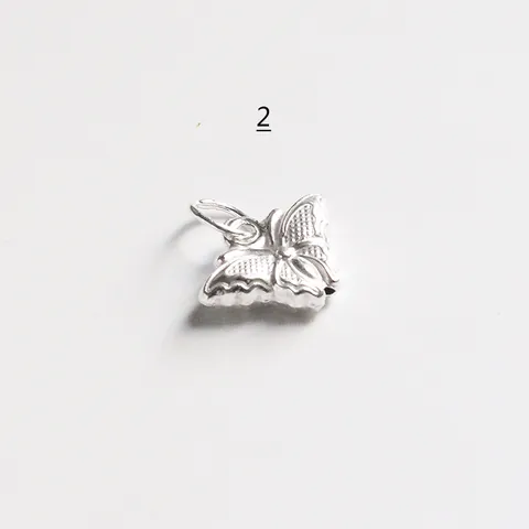 925 Sterling Silver Snowflake Butterfly Charms DIY Jewelry Pendants For Necklace Bracelet Making Handmade Jewelry Accessories