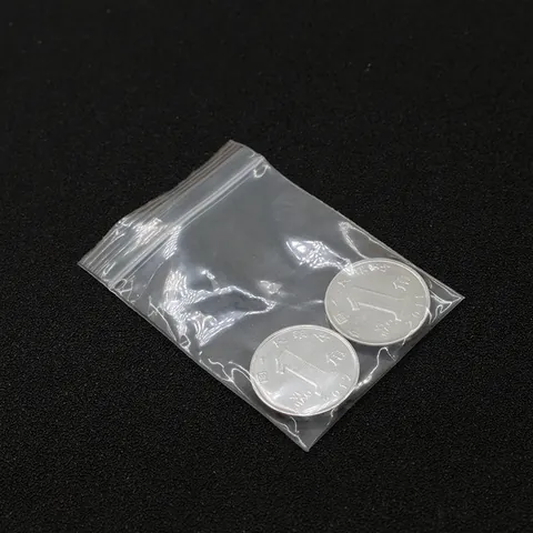 Transparante PE Gripzakjes Herbruikbare Verdikte Plastic Ritszakjes Voor Sieraden Kleine Onderdelen Thuis Opbergen