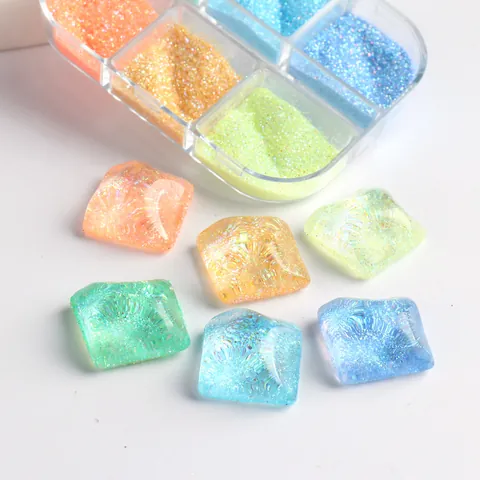 Holografische Nagelglitters Decoratie Manicure Sprankelende Vlokken Voor DIY Kunst Salon Vrouwen Schoonheid Accessoire