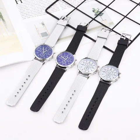 Orologio al Quarzo da Uomo alla Moda Con Cinturino in Maglia di Acciaio Inossidabile Stile Business Casual