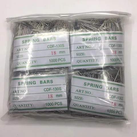Ansette in Acciaio Inossidabile per Cinturino Orologio Perni di Collegamento Kit Strumenti di Riparazione Accessori Universali Argento