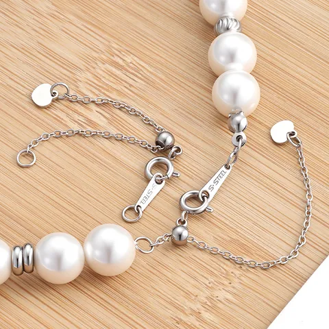 Roestvrij Stalen Hart Hanger Verlengketting Voor DIY Ketting Armband Maken Universele Verstelbare Schuifkraal Staartketting