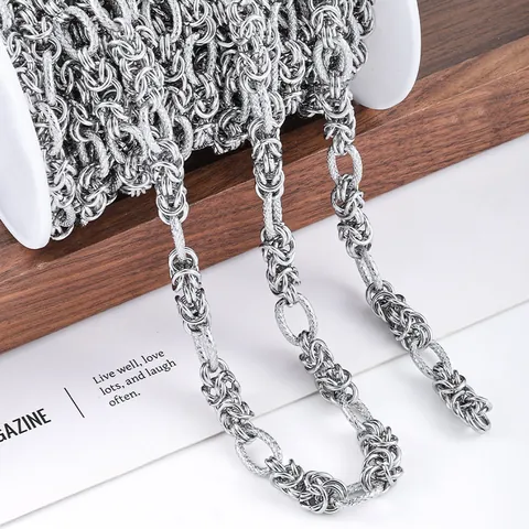 Roestvrij Staal DIY Sieraden Ketting Voor Halsketting Armband Maken Handgemaakte Drakenbot Inham Ei Gesp Ketting
