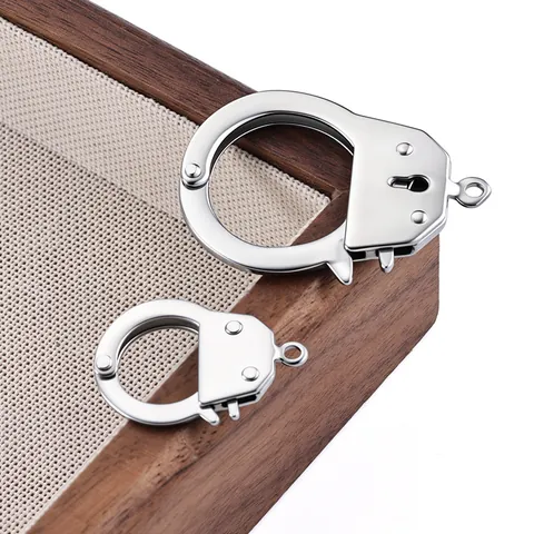 304 Stainless Steel Polished Handcuff Shape Connectors Openable Pendants For DIY Necklace Bracelet Jewelry Making Supplies
