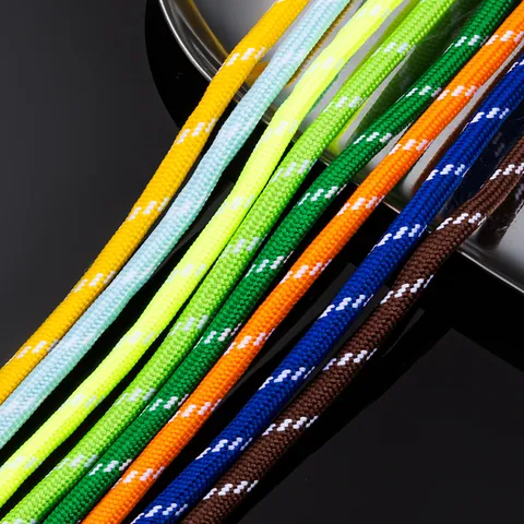 Buntes Polyester Gewebtes Kordel Für DIY Schmuckherstellung Armband Taschenanhänger Zubehör Gepunktetes Seil Bastelbedarf