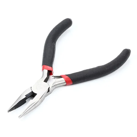 Mini Stainless Steel Jewelry Pliers For DIY Jewelry Making Needle Nose Round Nose Diagonal Cutters Handmade Crafting Tools