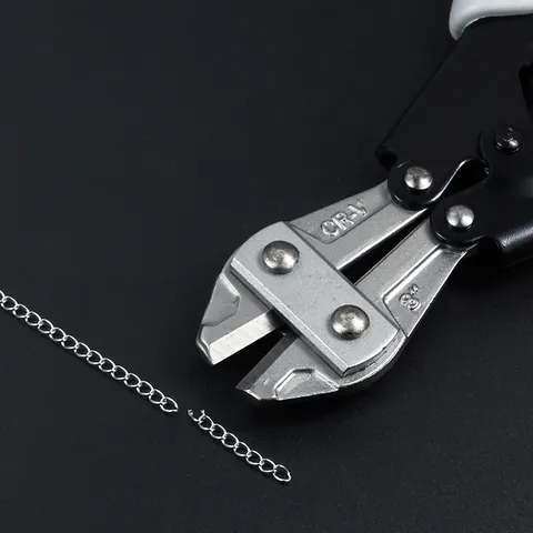 Professional Mini Bolt Cutters Chrome Vanadium Steel Jewelry Chain Wire Cutter Manual DIY Craft Hand Tool Pliers