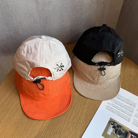 Cappellino da Baseball Outdoor Leggero ad Asciugatura Rapida Uomo Donna Cappello da Sole Regolabile Con Ricamo Montagna Retro