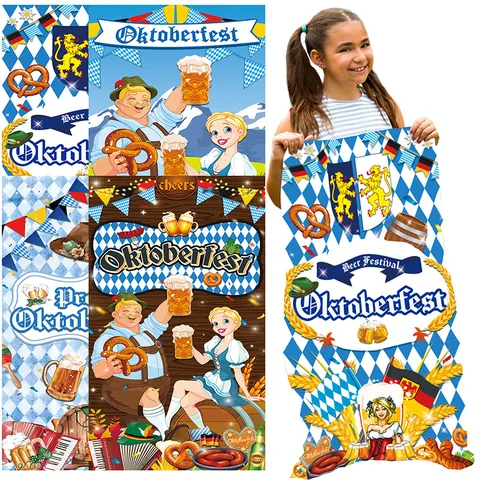 Oktoberfest Σάκοι Αγώνα για Παιδιά από Πολυεστέρα Υπαίθρια Παιχνίδια για το Φεστιβάλ Μπύρας Αθλητικό Παιχνίδι για Παιδιά