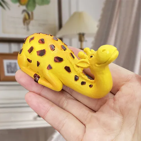 Cartoon Animal Resin Wall Hooks Self Adhesive Flamingo Swan Giraffe Elephant Rabbit Decorative Hooks Key Holder For Home