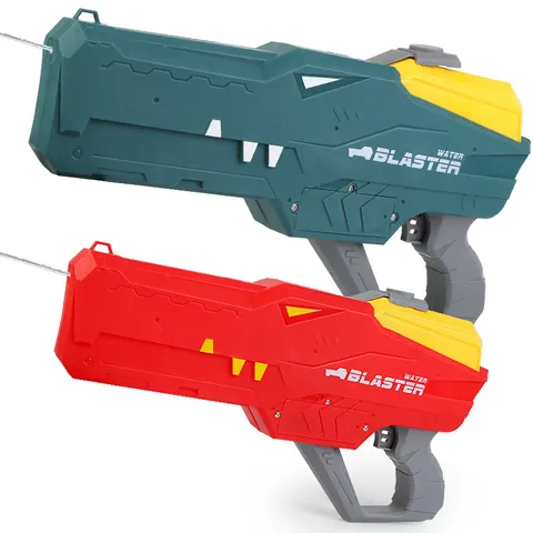 Pistola ad Acqua Elettrica a Coccodrillo Raffica Automatica Alta Capacità Giocattolo Estivo all'Aperto per Bambini