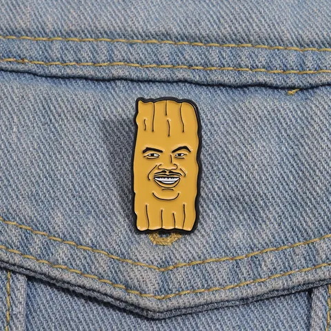 Funny Cartoon Meme Face Alloy Enamel Brooch Pin For Clothing Bag Backpack Decorative Badge Jewelry Gift For Unisex Daily Use