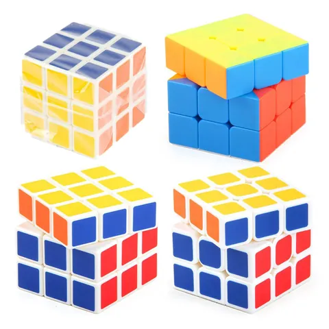 Professional 3x3 Speed Cube Smooth Rounded Corner Stress Relief Magic Cube Puzzle Toy For Kids Adults Competition Logic Training
