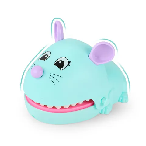 Cartoon Muis Vingerbijter Speelgoed Interactief Ouder-Kind Bordspel Grappig Muis Tandarts Fopspeelgoed Voor Kinderen
