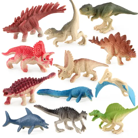Modelo de Simulación de Dinosaurios Jurásicos Realistas Figuras de Animales para Niños Niños Cognición Educativa de Plástico