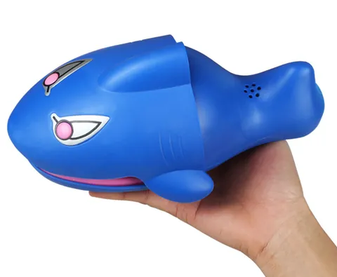 Shark Biting Finger Game Toy For Kids Funny Prank Desktop Interactive Toy With LED Light And Sound Effects ABS Plastic Gift