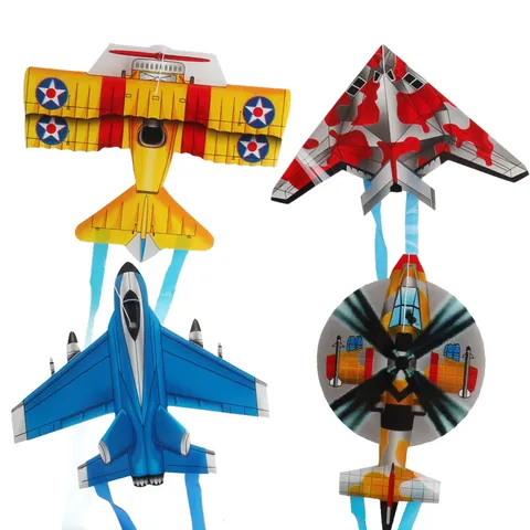 Mini Cerf-volant Jouet Pour Enfants Activité De Plein Air Dessin Animé Papillon Avion Pégase Insecte Motif Holographique Portatif De Poche