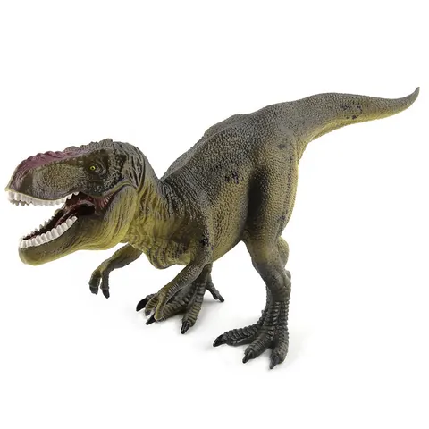 Realistic Tyrannosaurus Rex Dinosaur Model Toy Plastic PVC Simulation Animal Figure Large Roaring Creature For Home Decor Kids Gift