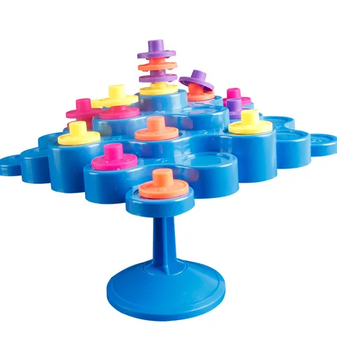 Gioco da Tavolo Educativo di Equilibrio Interazione Genitori Figli Gioco di Impilamento Allenamento Logico per Bambini