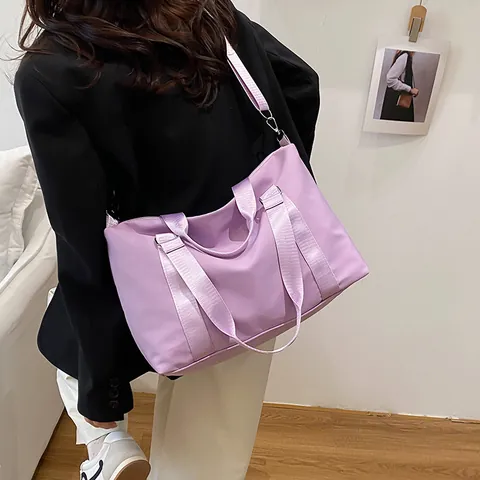 Grote Capaciteit Waterdichte Nylon Reistas Unisex Lichtgewicht Weekend Gym Overnight Bag Handtas Handbagage