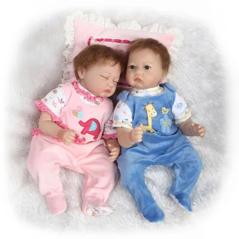 Realistic Reborn Baby Doll Soft Silicone Simulation Newborn Doll For Kids Birthday Gift Home Wedding Decoration