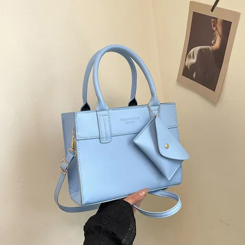 Damen PU Leder Kleine Quadratische Umhängetasche Mit Mini Beutel Handtasche Mit Verstellbarer Schultergurt Für Den Alltag