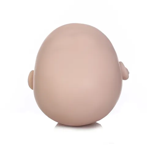 Onbeschilderde Reborn Babypop Kit Zachte Siliconen Realistische Pasgeboren Onderdelen DIY Hoofd Ledematen Hobby Accessoire Voor Kinderen