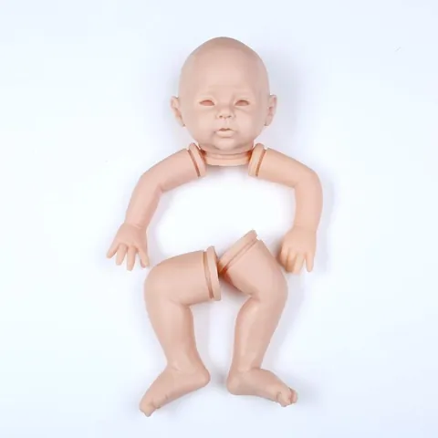 Onbeschilderde Reborn Poppen Set Realistische Siliconen Vinyl Blanco Onderdelen Voor DIY Pasgeboren Baby Pop Handgemaakte Kunst Hobby