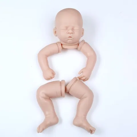 Realistisches Reborn Puppen Set Weiches Silikon Baby Puppe Kopf Und Gliedmaßen Teile Für DIY Lebensechte Neugeborene Puppen Herstellung