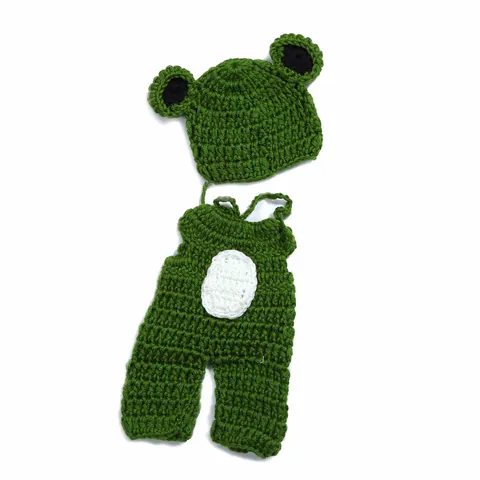 Handmade Knitted Doll Clothes Set For 28cm Reborn Baby Dolls Cotton Floral Romper Outfits For 11 Inch Full Vinyl Dolls Accessories