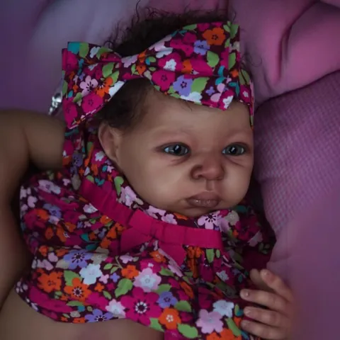Unbemaltes Reborn Puppe Kit Weiches Silikon Lebensechte Neugeborene Haut DIY Teile Mit Stoffkörper Und Augen Handgefertigtes Zubehör