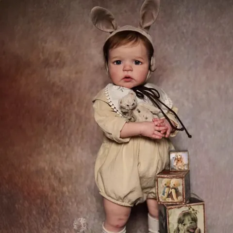 Onbeschilderde Reborn Poppen Kit Realistische Vinyl Baby Poppen Onderdelen Met Hoofd Armen Benen Stof Lichaam Ogen DIY Levensechte Peuter Pop Componenten