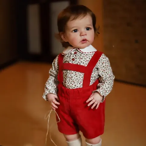 Onbeschilderde Reborn Poppen Kit Realistische Vinyl Baby Poppen Onderdelen Met Hoofd Armen Benen Stof Lichaam Ogen DIY Levensechte Peuter Pop Componenten