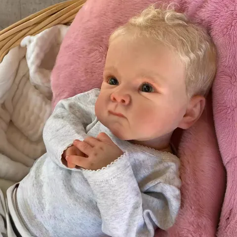 Realistic Reborn Baby Doll Silicone Vinyl Weighted Body Handmade Life Like Newborn Baby Doll With Clothes For Kids Gifts