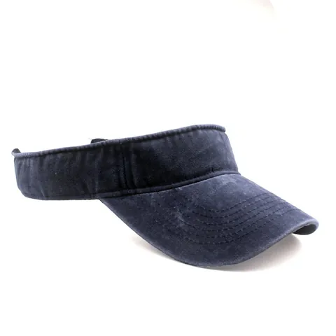 Washed Cotton Sun Visor Hat For Men Women Adjustable Outdoor Travel UV Protection Casual Summer Sports Sunshade Cap