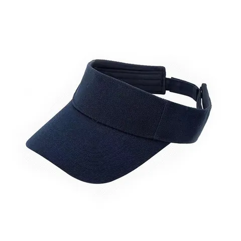 Summer Sun Visor Hat For Men Women Cotton Adjustable Plain Empty Top Sports Running Tennis Golf Beach UV Protection Cap
