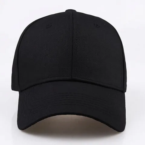 Unisex Solid Color Cotton Baseball Cap Adjustable Outdoor Sun Protection Casual Sport Hat For Men Women
