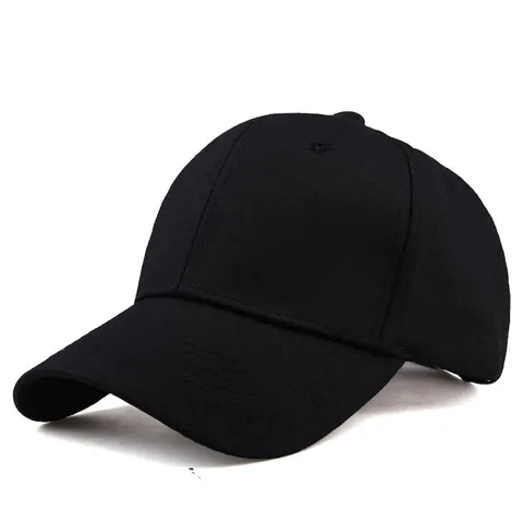 Unisex Solid Color Cotton Baseball Cap Adjustable Outdoor Sun Protection Casual Sport Hat For Men Women