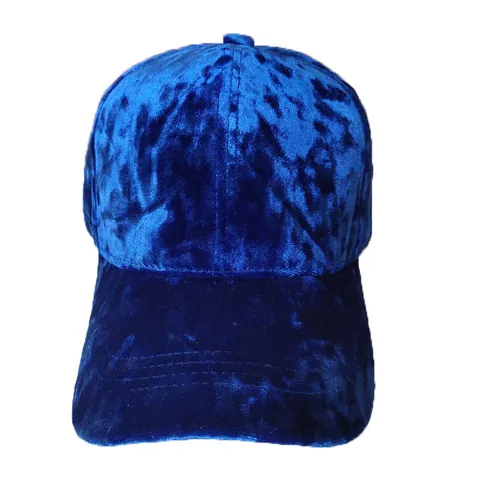 Fashion Gold Velvet Baseball Cap For Women Men Autumn Winter Warm Solid Color Curved Brim Adjustable Snapback Dad Hat