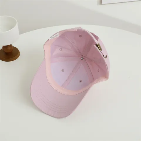 Berretto da Baseball in Cotone da Donna Con Decorazione Farfalla in Strass Cappello da Sole Alla Moda Regolabile Per Viaggi All'aperto Casual
