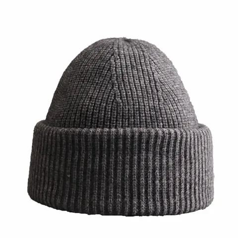 Unisex 2-in-1 Strick Balaclava Beanie Mütze Verdickt Warm Winter Gerippte Schlappmaske Gesichtsabdeckung Für Damen Herren Outdoor