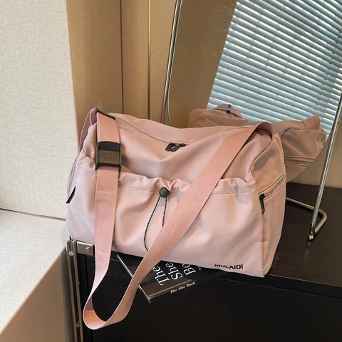Große Kapazität Trocken-Nass-Trennung Sporttasche Wasserdicht Nylon Reisetasche Umhängetasche Für Fitness Wochenende