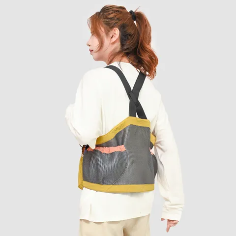 Lightweight Outdoor Running Vest Backpack Oxford Cloth Multi-Pocket Tactical Chest Rig Bag For Hiking Cycling Travel Unisex