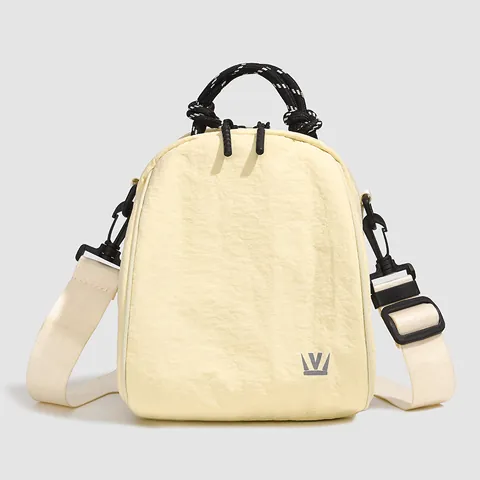 Women Mini Nylon Crinkle Backpack Japanese Multi-functional Small Crossbody Bag Fashion Casual Shoulder Bag For Daily Commuting