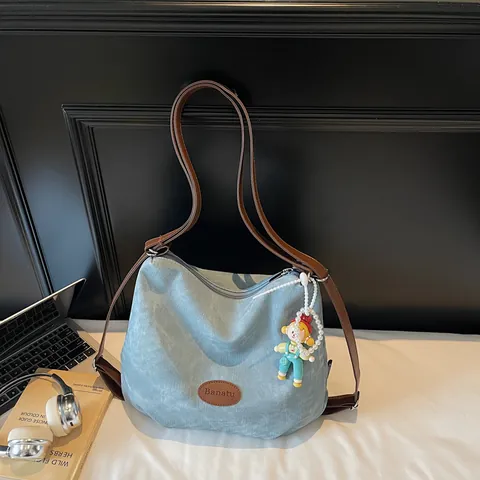 Women's Large Capacity Tote Bag Casual PU Leather Shoulder Bag Vintage Street Style Fashion Topstitching Solid Color Daily Handbag