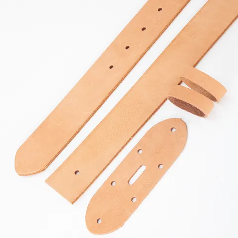 Natural Cowhide Leather Belt Strap Without Buckle For Men Women Top Layer Cow Leather Handmade DIY Replacement Waistband
