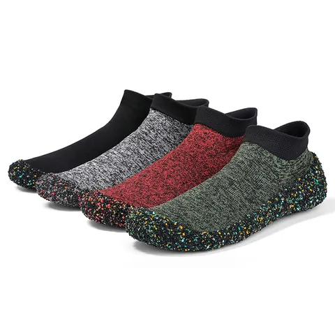 Παπούτσια Barefoot Unisex Αντιολισθητικά για Fitness Εσωτερικού Χώρου Αναπνεύσιμο Ύφασμα Lycra Σόλα Καουτσούκ Κάλτσες Γυμναστικής Yoga